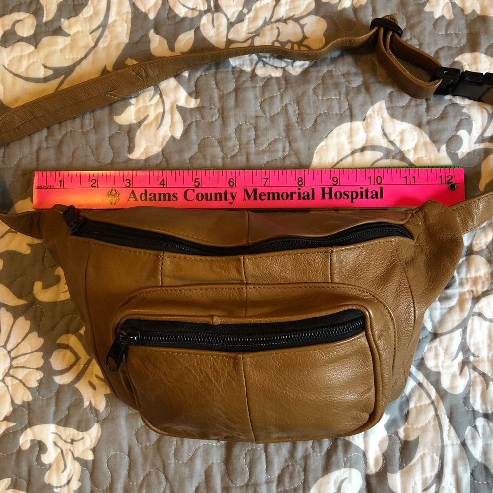 Leather Waist Pack - Brown Fanny Pack